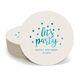 Confetti Dots Let's Party Round Coasters Image 4 of 5